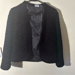 NWT Chico's black Elegant Monique Jacket size 4-6